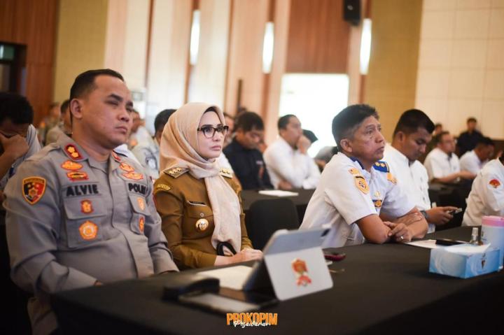 Rakor Lintas Sektoral dalam Rangka Kesiapan Pengamanan Idul Fitri 1447 H 